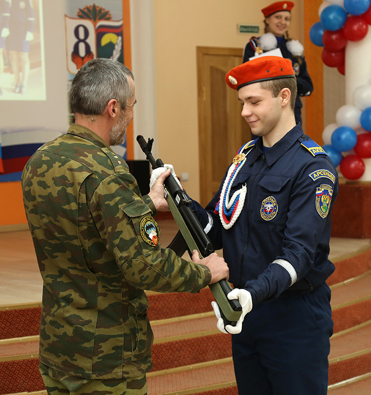 Посвящение в кадеты 2015